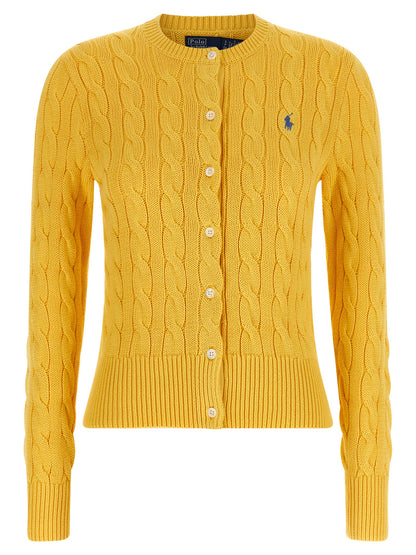 Cárdigan bicolor de algodón Polo Ralph Lauren