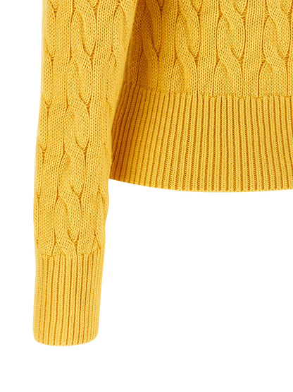 Cárdigan bicolor de algodón Polo Ralph Lauren