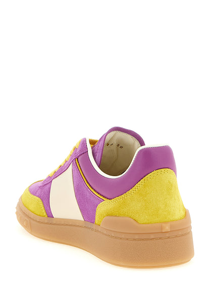Baskets Valentino Garavani multicolores en cuir