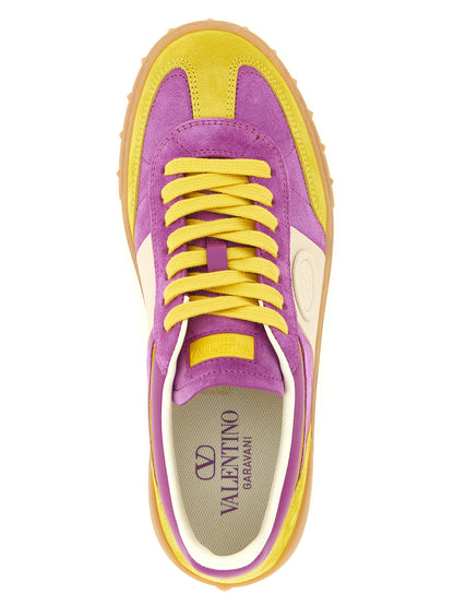 Baskets Valentino Garavani multicolores en cuir