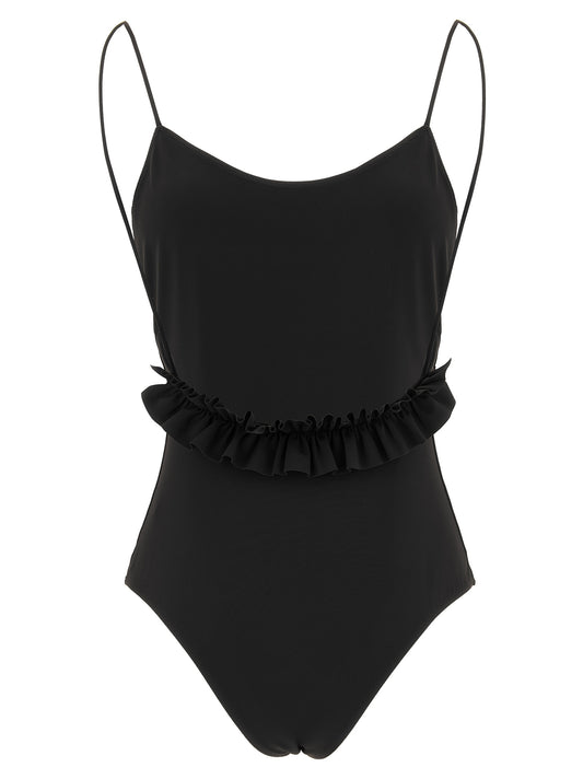 Bañador Jacquemus de poliamida negra de una pieza