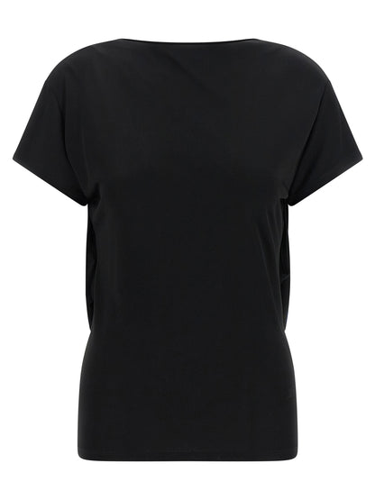 Camiseta Jacquemus negra de viscosa