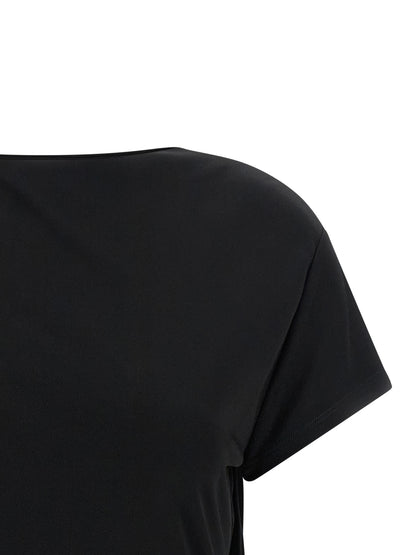 Camiseta Jacquemus negra de viscosa