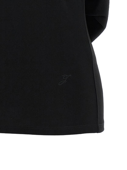 Camiseta Jacquemus negra de viscosa