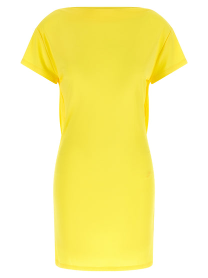 Vestido Corto Bicolor de Viscosa Jacquemus