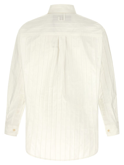 Blouse Jacquemus en coton blanc - Design structurel épuré