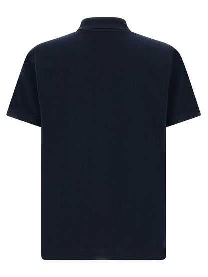 Polo Fendi de algodón azul