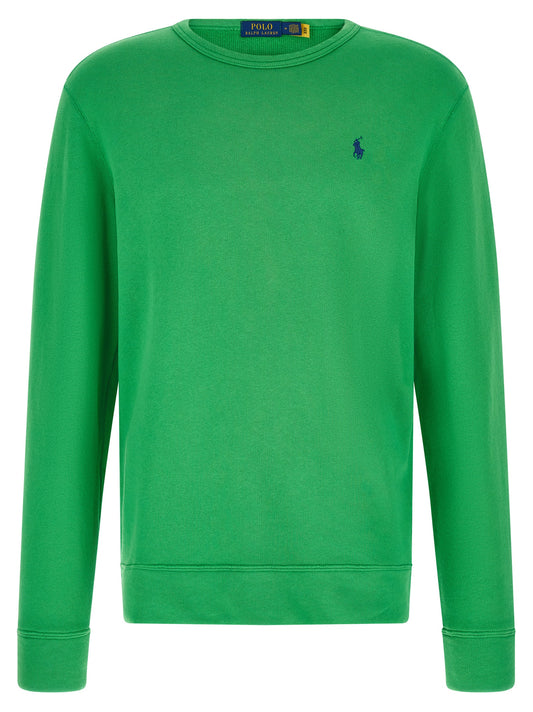 Sudadera bicolor de algodón de Polo Ralph Lauren