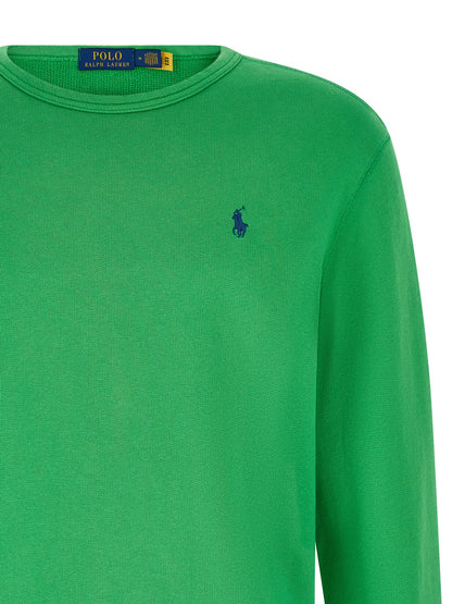 Sudadera bicolor de algodón de Polo Ralph Lauren