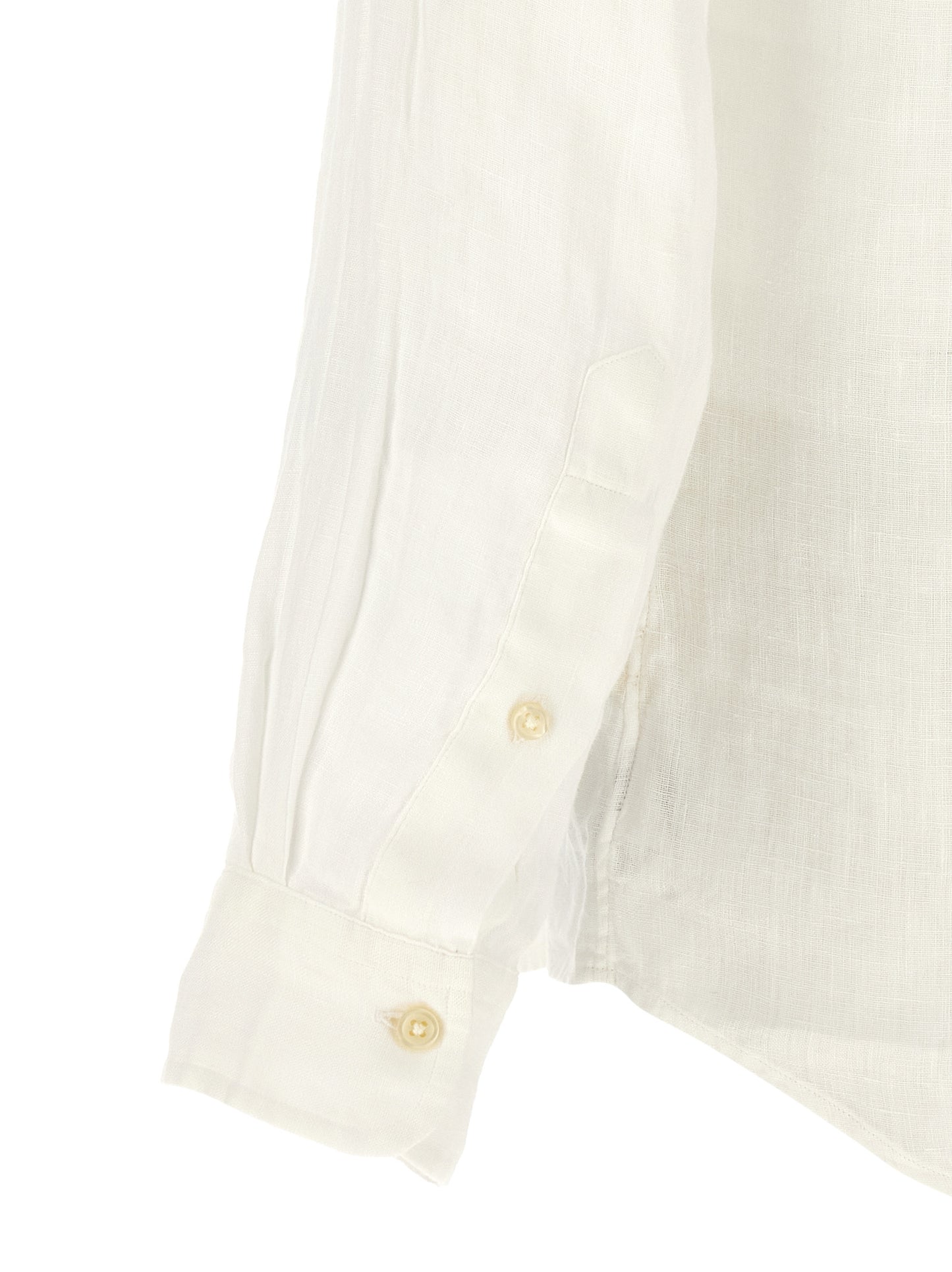Chemisier en lin blanc Polo Ralph Lauren