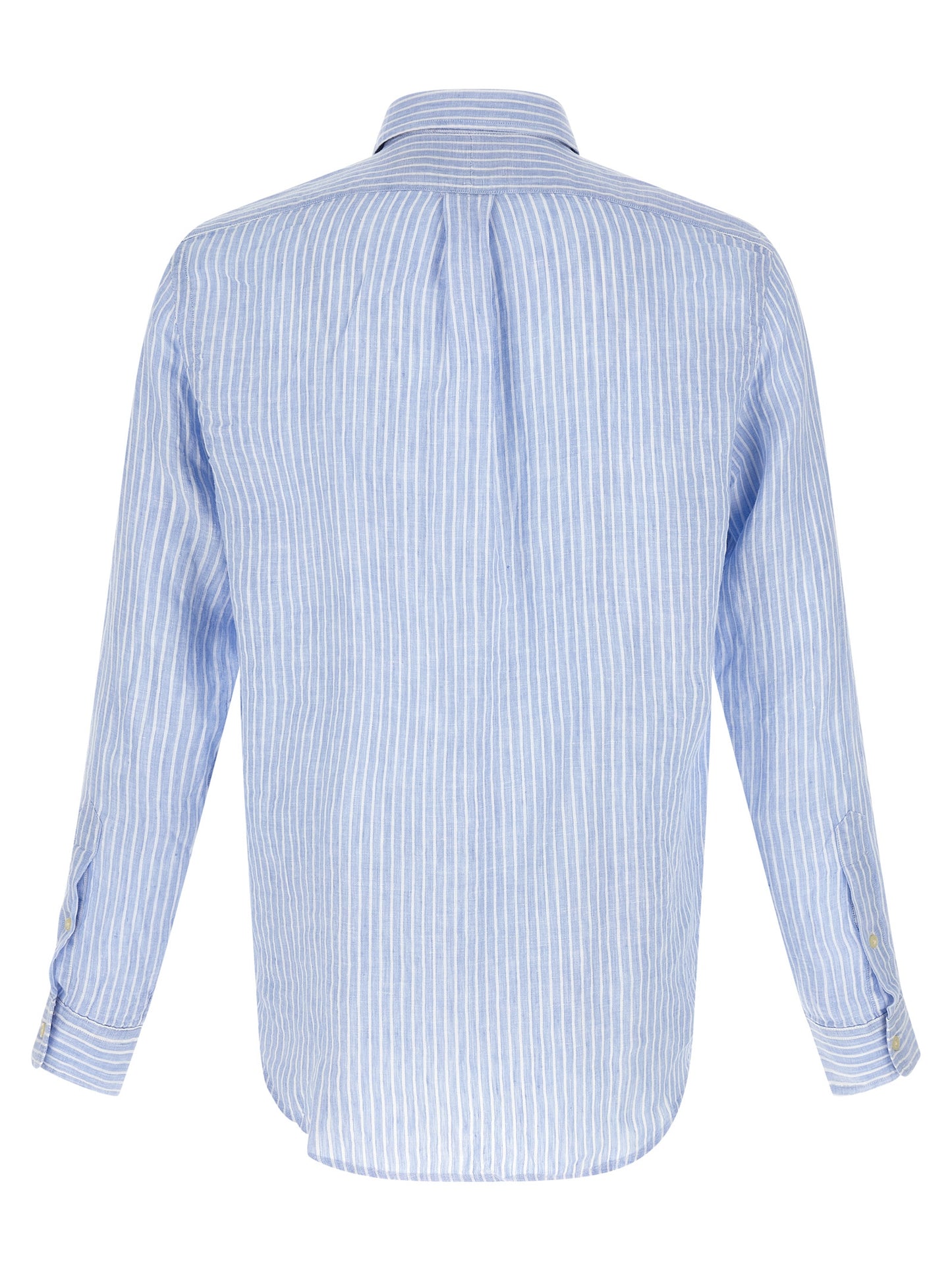 Chemisier en lin bleu Polo Ralph Lauren