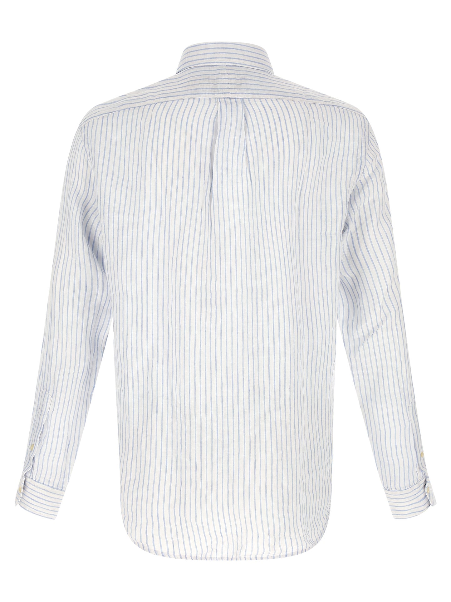 Chemisier en lin bleu Polo Ralph Lauren