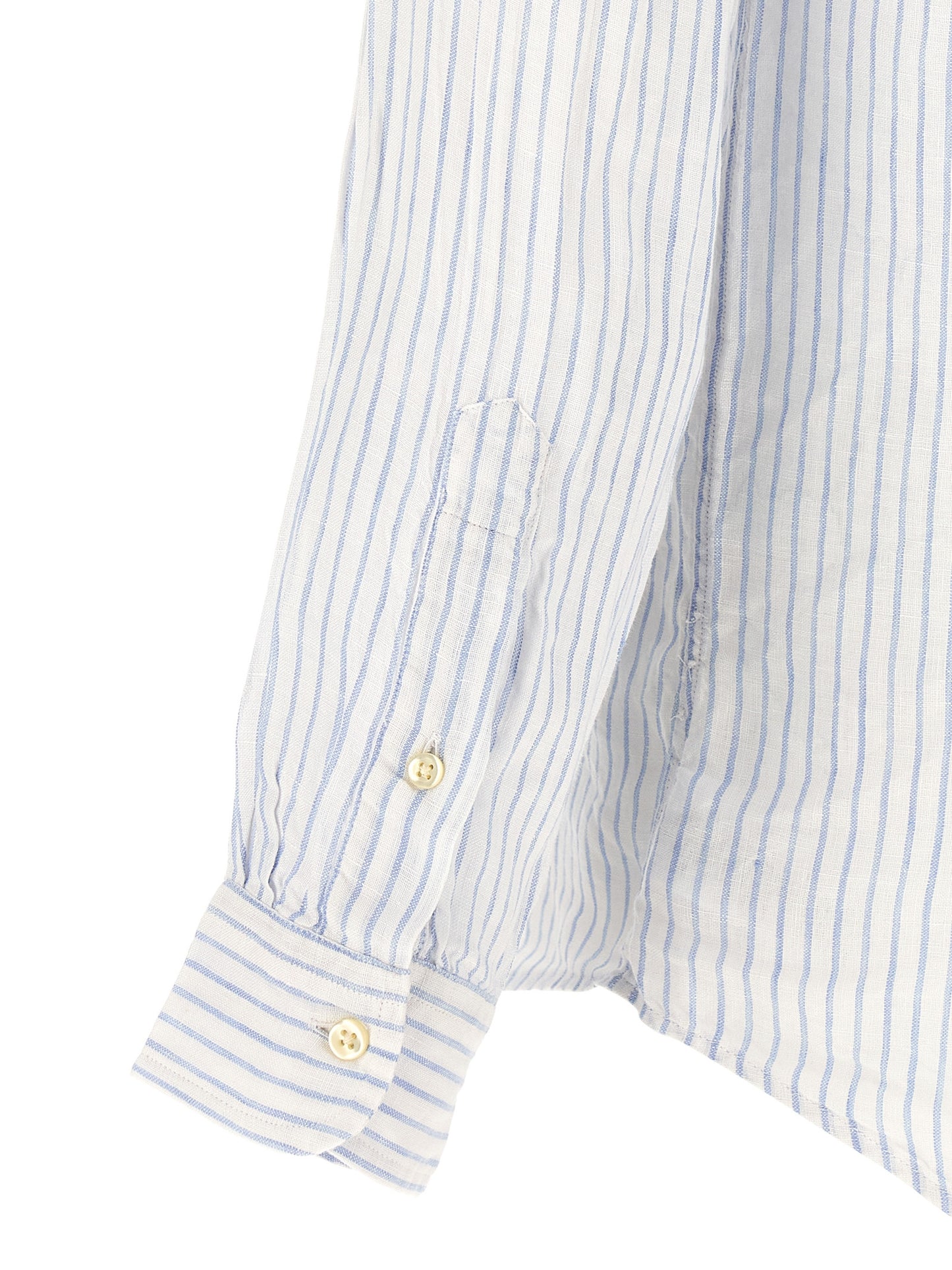 Chemisier en lin bleu Polo Ralph Lauren