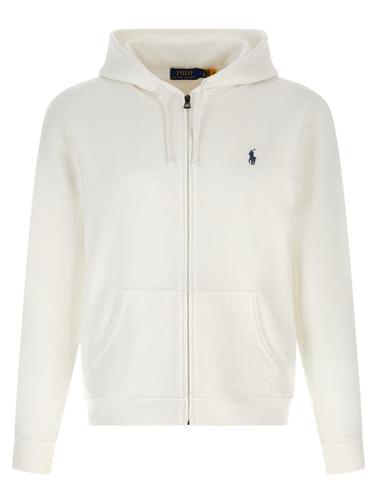 Sweat-shirt classique en coton blanc Polo Ralph Lauren