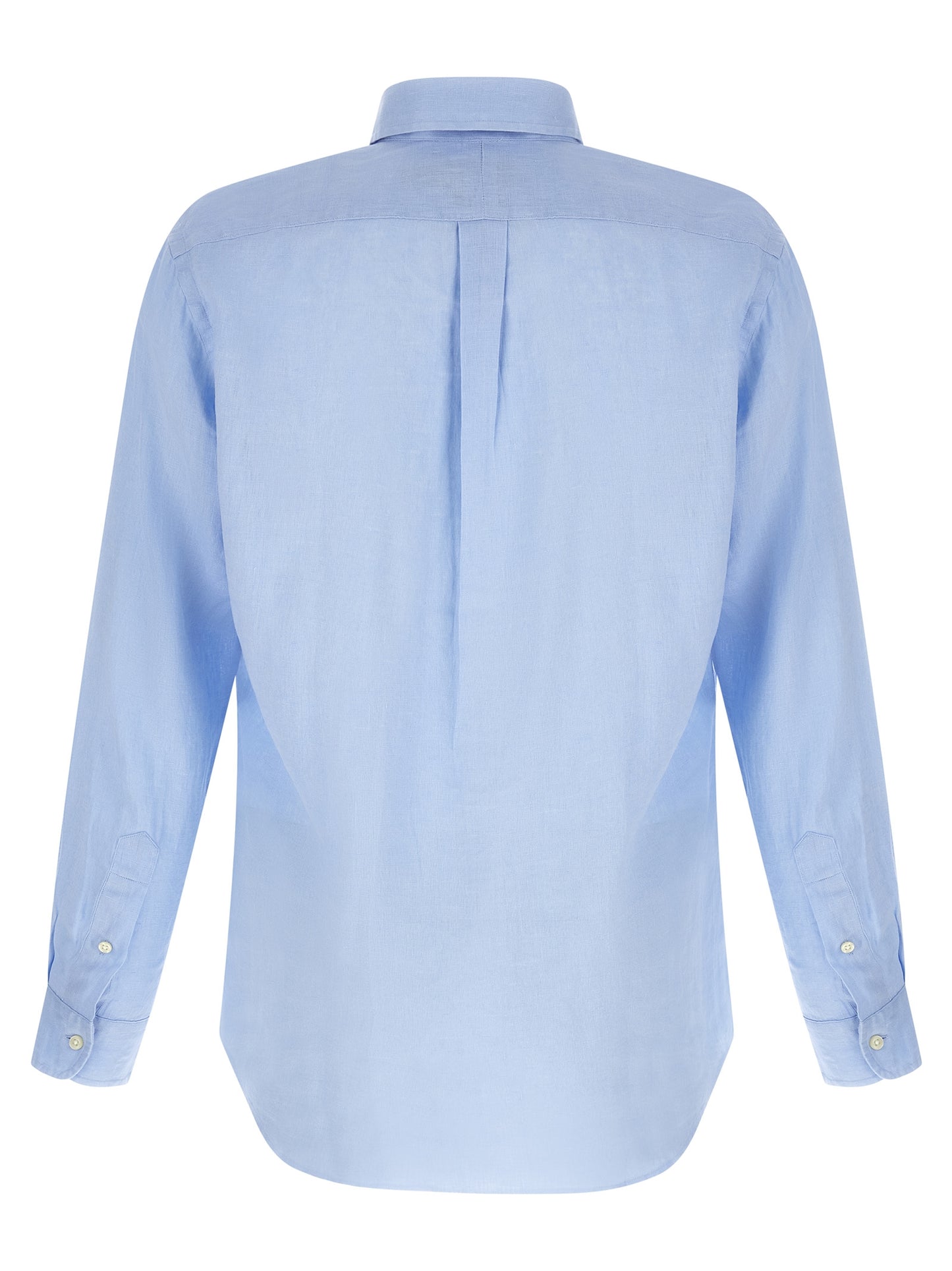 Chemisier en lin bleu Polo Ralph Lauren