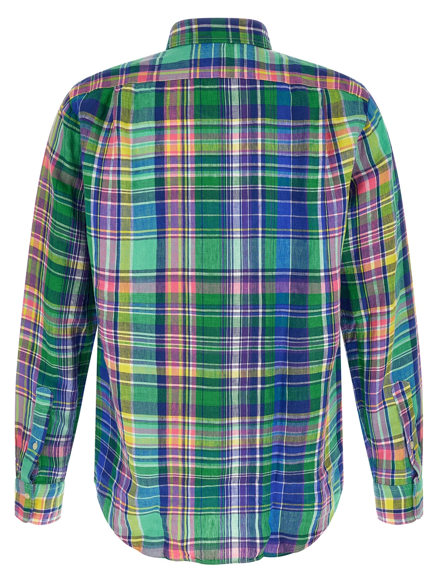 Blusa de lino multicolor Polo Ralph Lauren