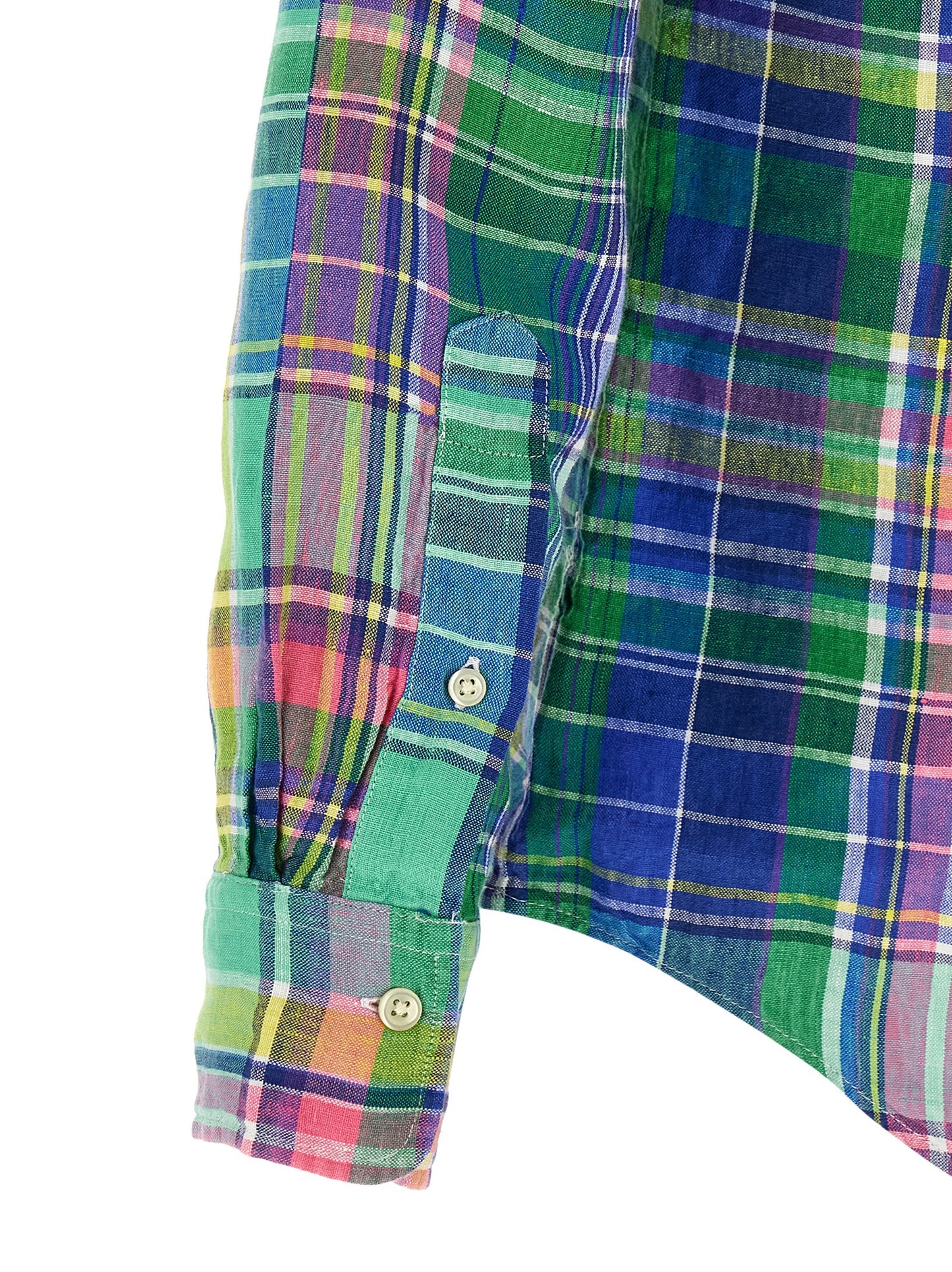 Blusa de lino multicolor Polo Ralph Lauren