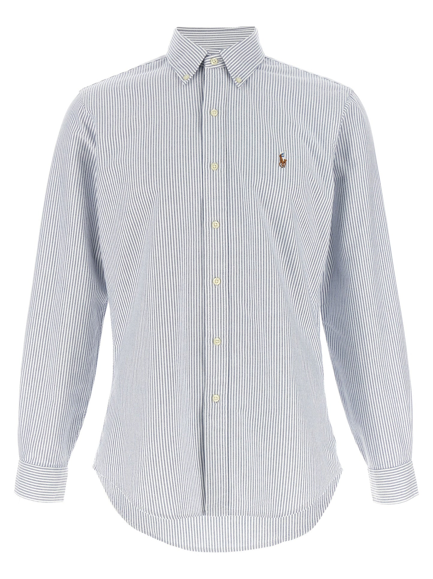 Blusa de algodón azul Polo Ralph Lauren