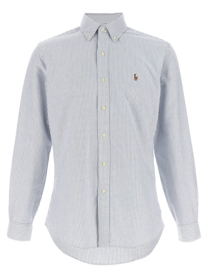 Blusa de algodón azul Polo Ralph Lauren
