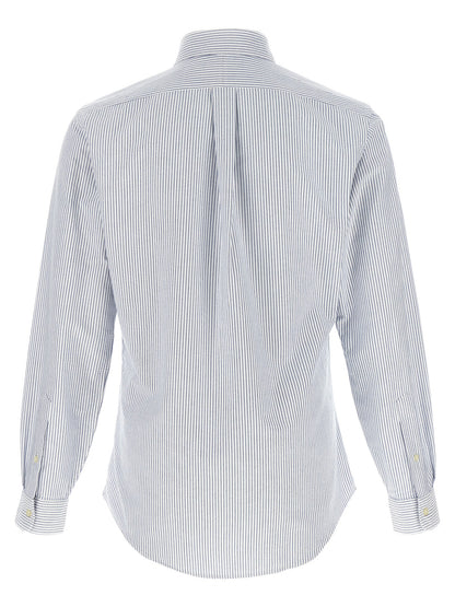 Blusa de algodón azul Polo Ralph Lauren