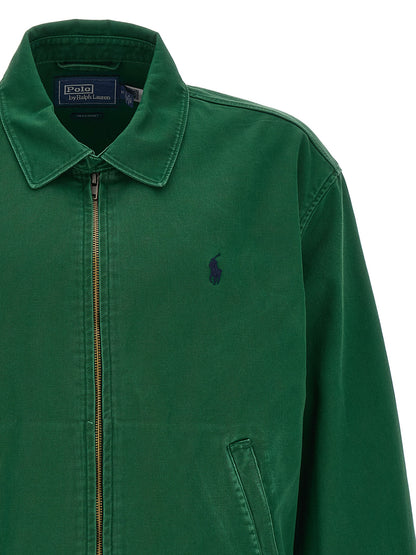 Chaqueta de algodón bicolor Polo Ralph Lauren