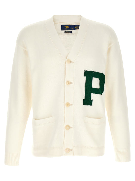 Cárdigan bicolor de algodón Polo Ralph Lauren