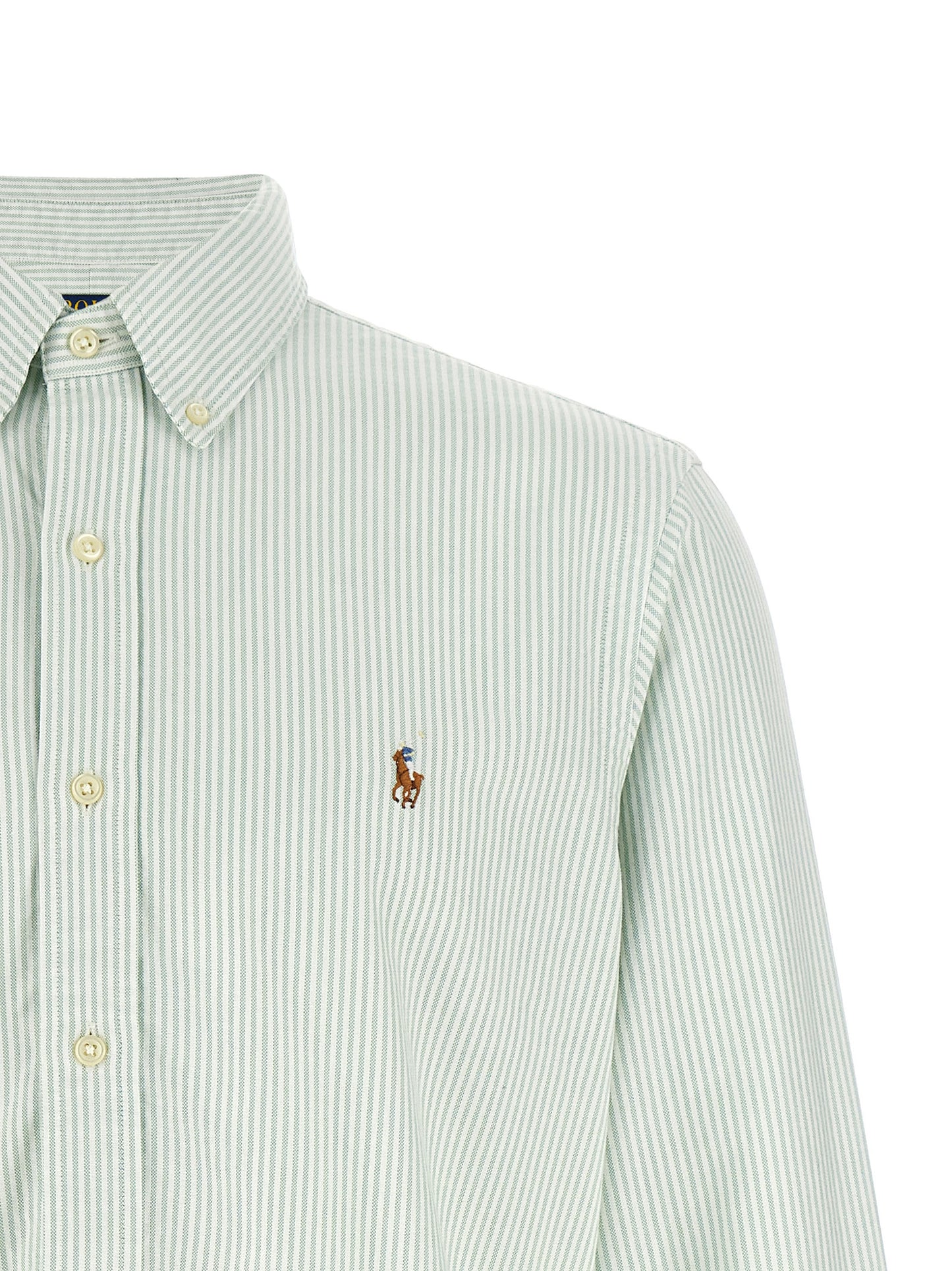 Polo Ralph Lauren Chemisier bicolore en coton