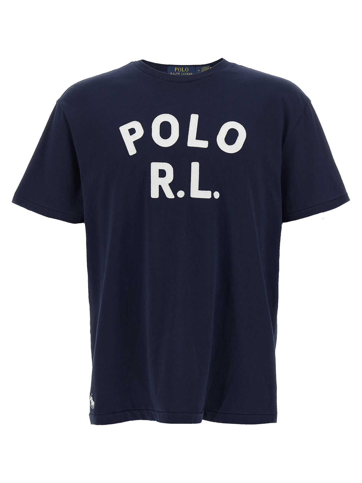 Classic Polo Ralph Lauren Blue Cotton T-Shirt