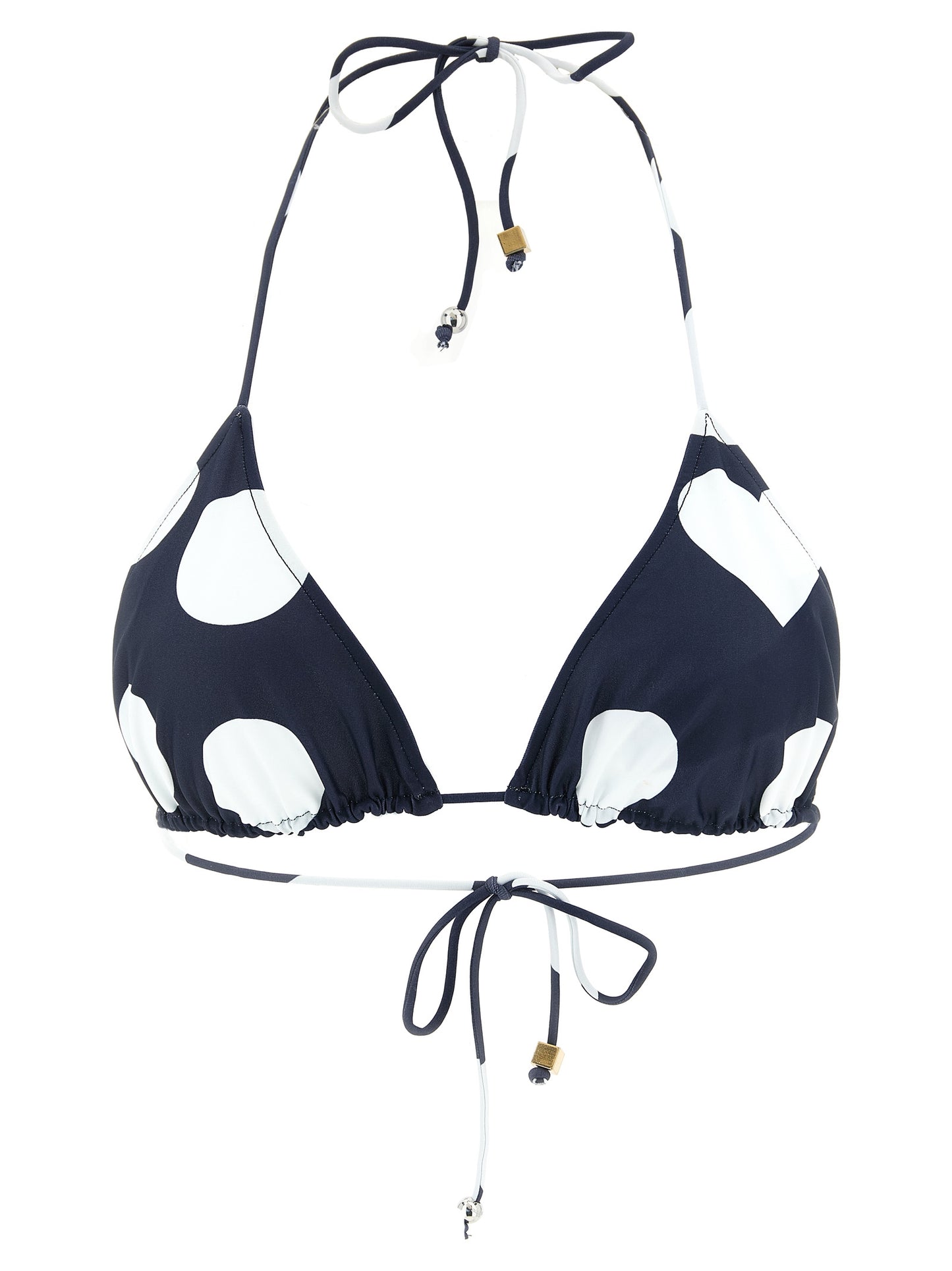 Bikini Azul De Poliamida Jacquemus Corte Triangular