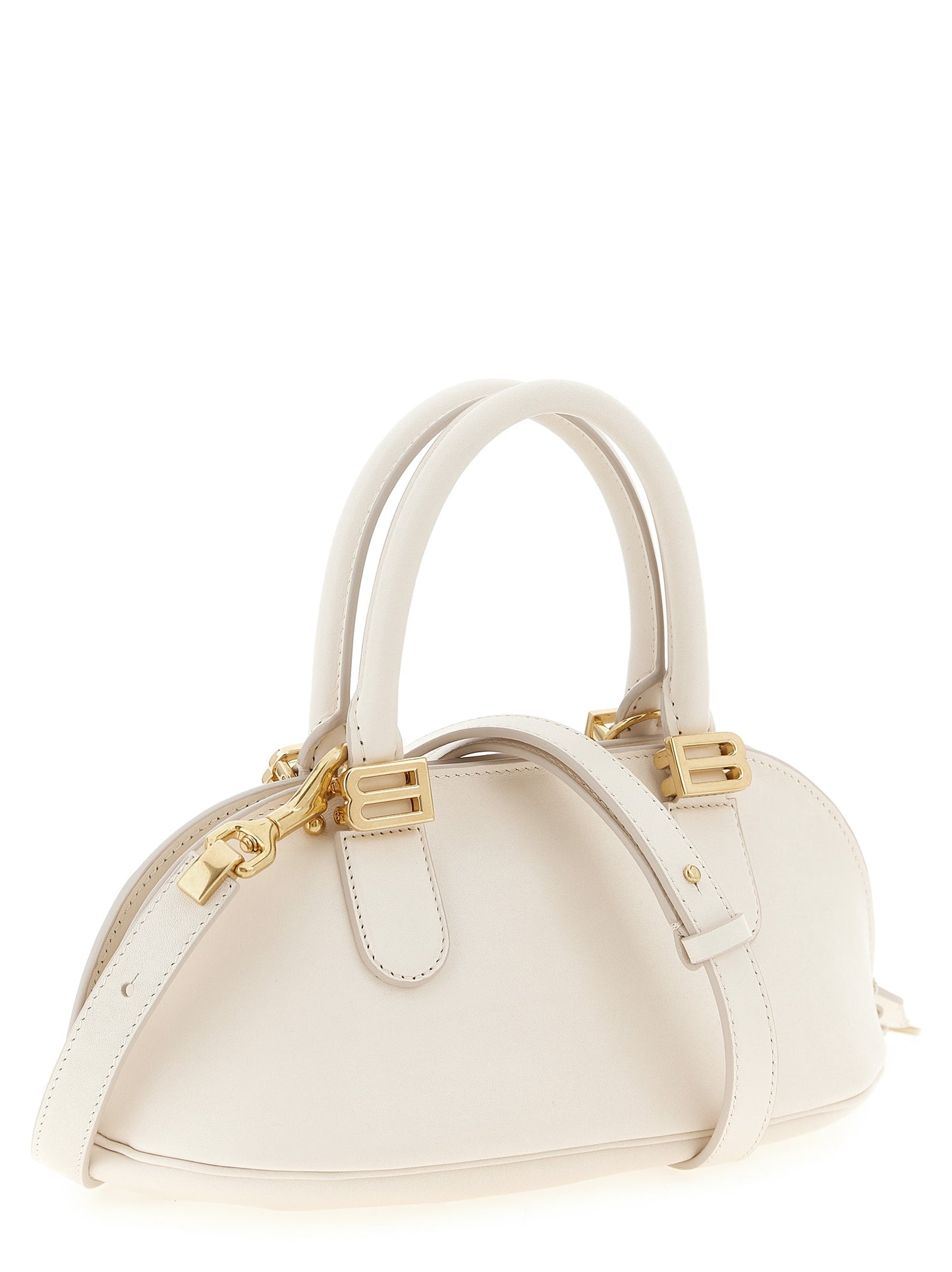 Bolso de mano Balenciaga de piel de becerro blanca
