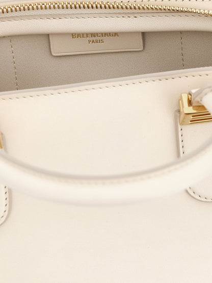 Bolso de mano Balenciaga de piel de becerro blanca