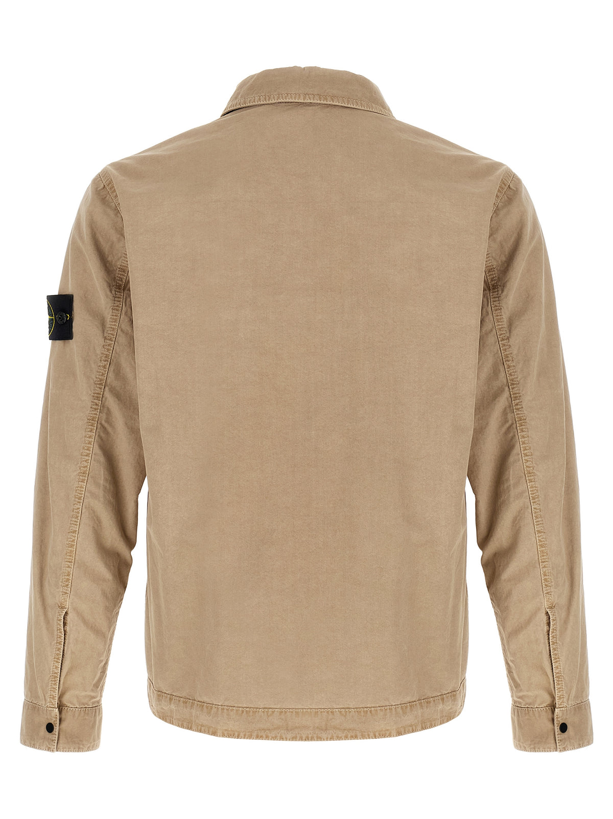 Stone Island Blouse en Coton Beige - Idéale pour les Superpositions