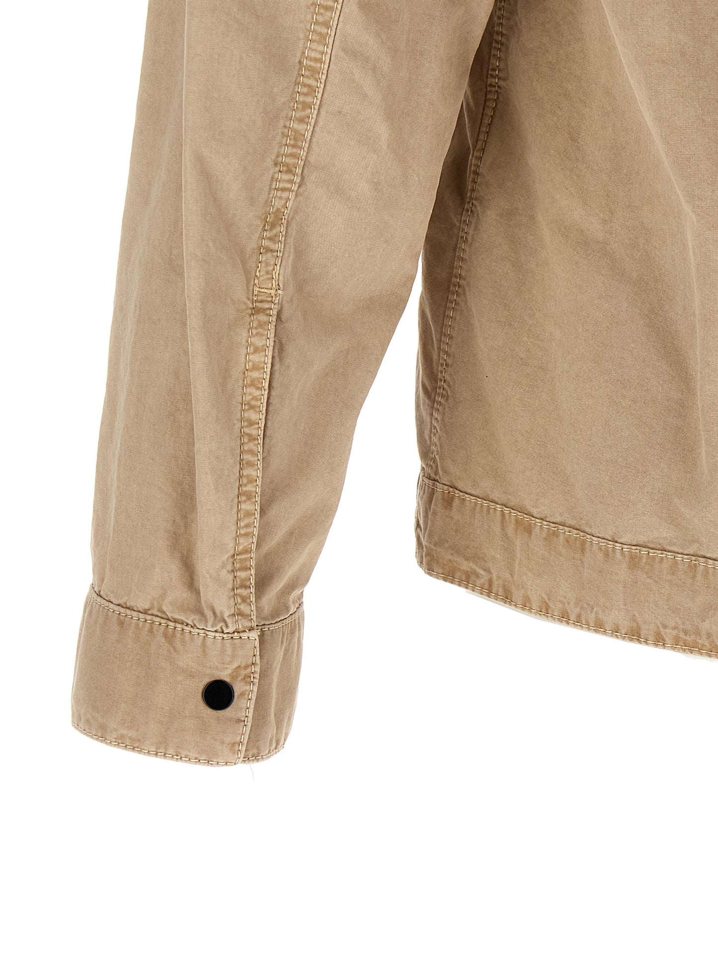 Stone Island Blouse en Coton Beige - Idéale pour les Superpositions