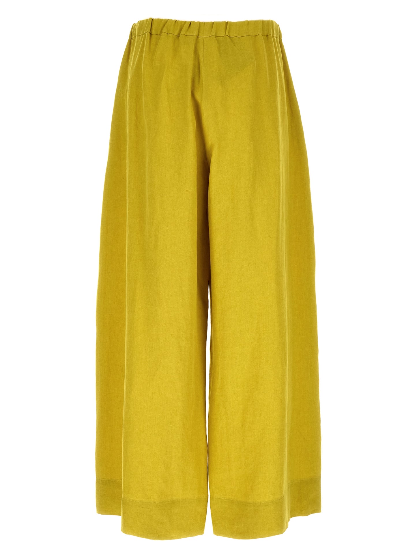 Pantalones casuales bicolor de lino 'S Max Mara