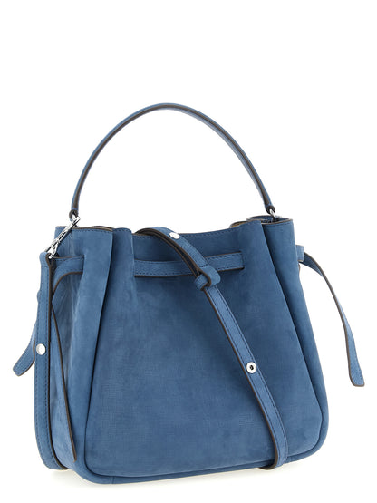 Bolso Tory Burch de piel de cordero azul
