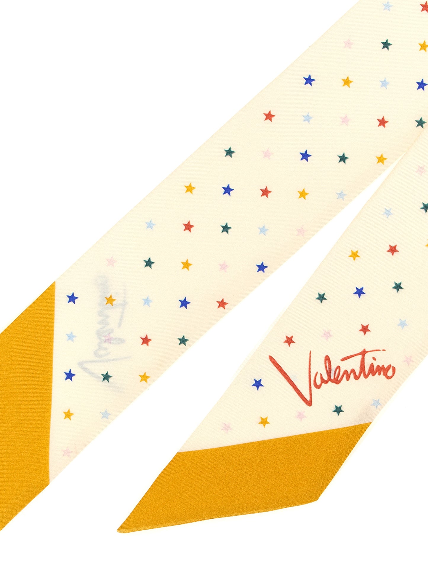 Foulard en soie multicolore imprimé Valentino Garavani