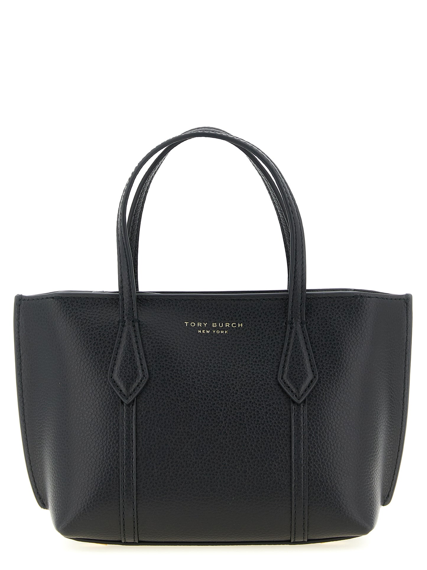 Bolso de mano Tory Burch de piel de vacuno negra