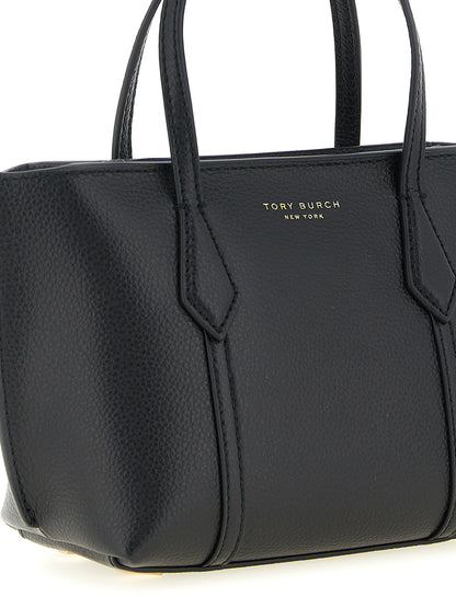Bolso de mano Tory Burch de piel de vacuno negra