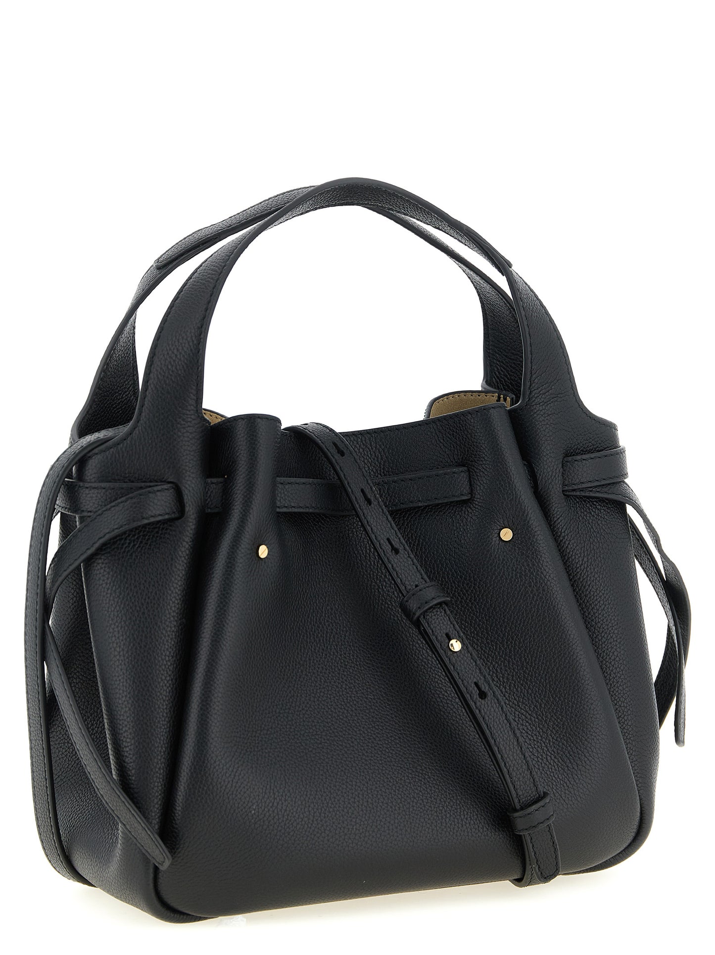 Bolso de mano Tory Burch de piel de vacuno negra