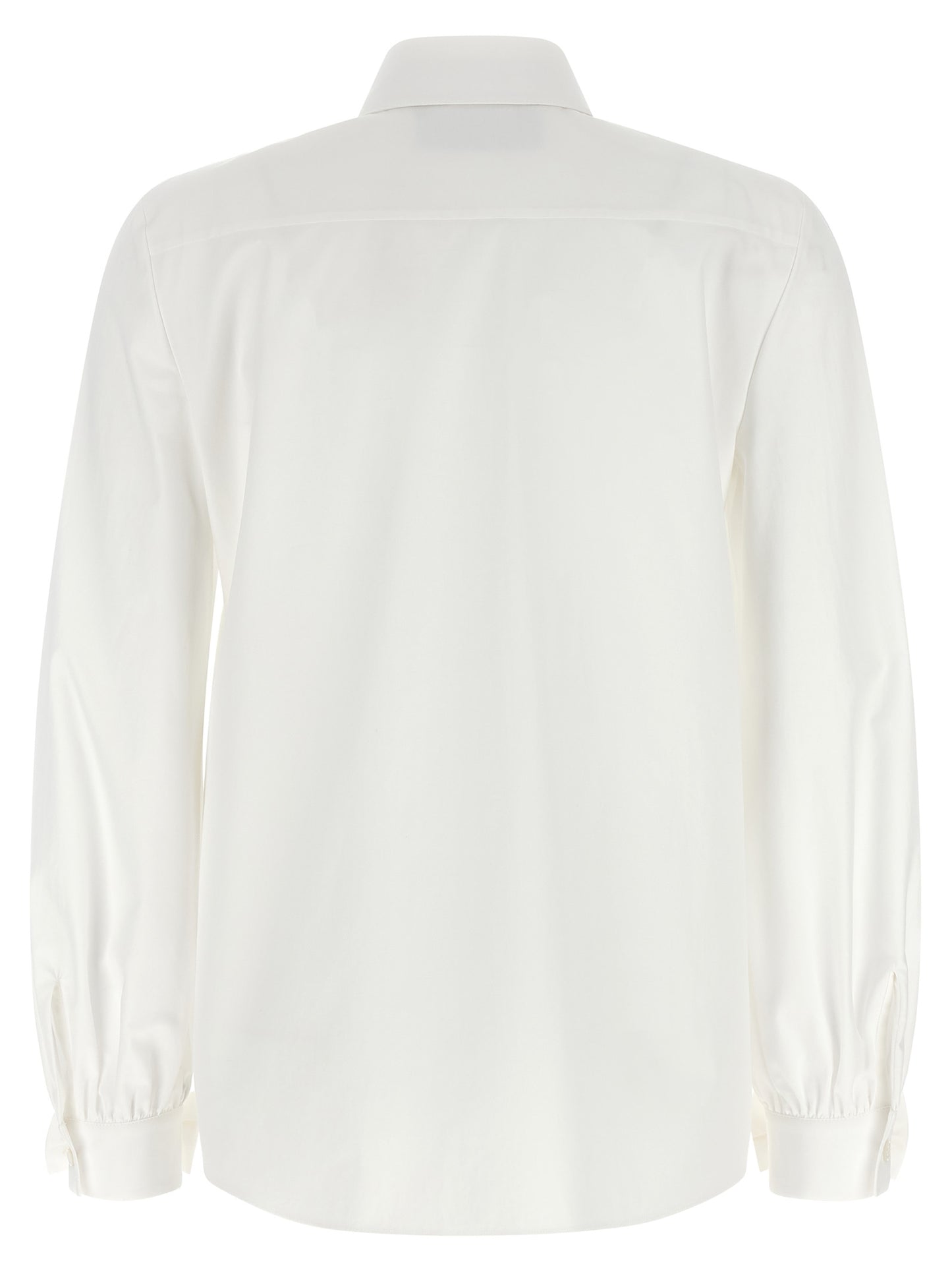 Blusa de algodón blanca Valentino Garavani