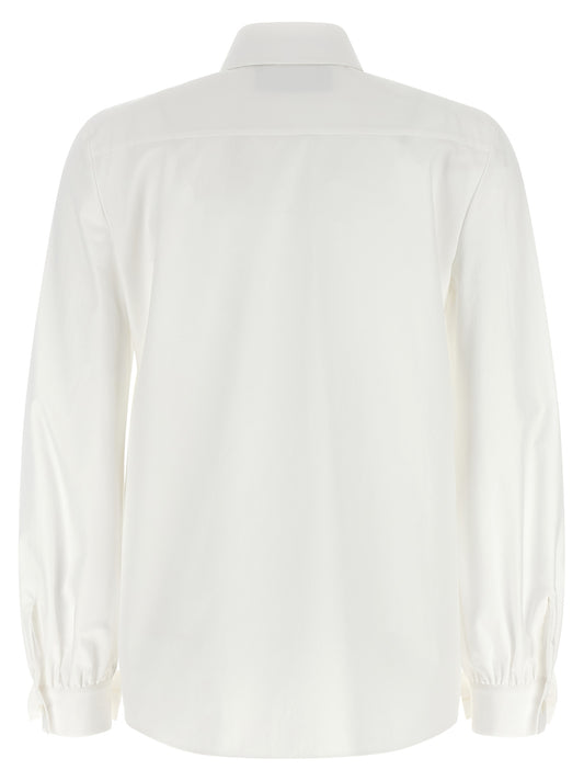 Blusa de algodón blanca Valentino Garavani