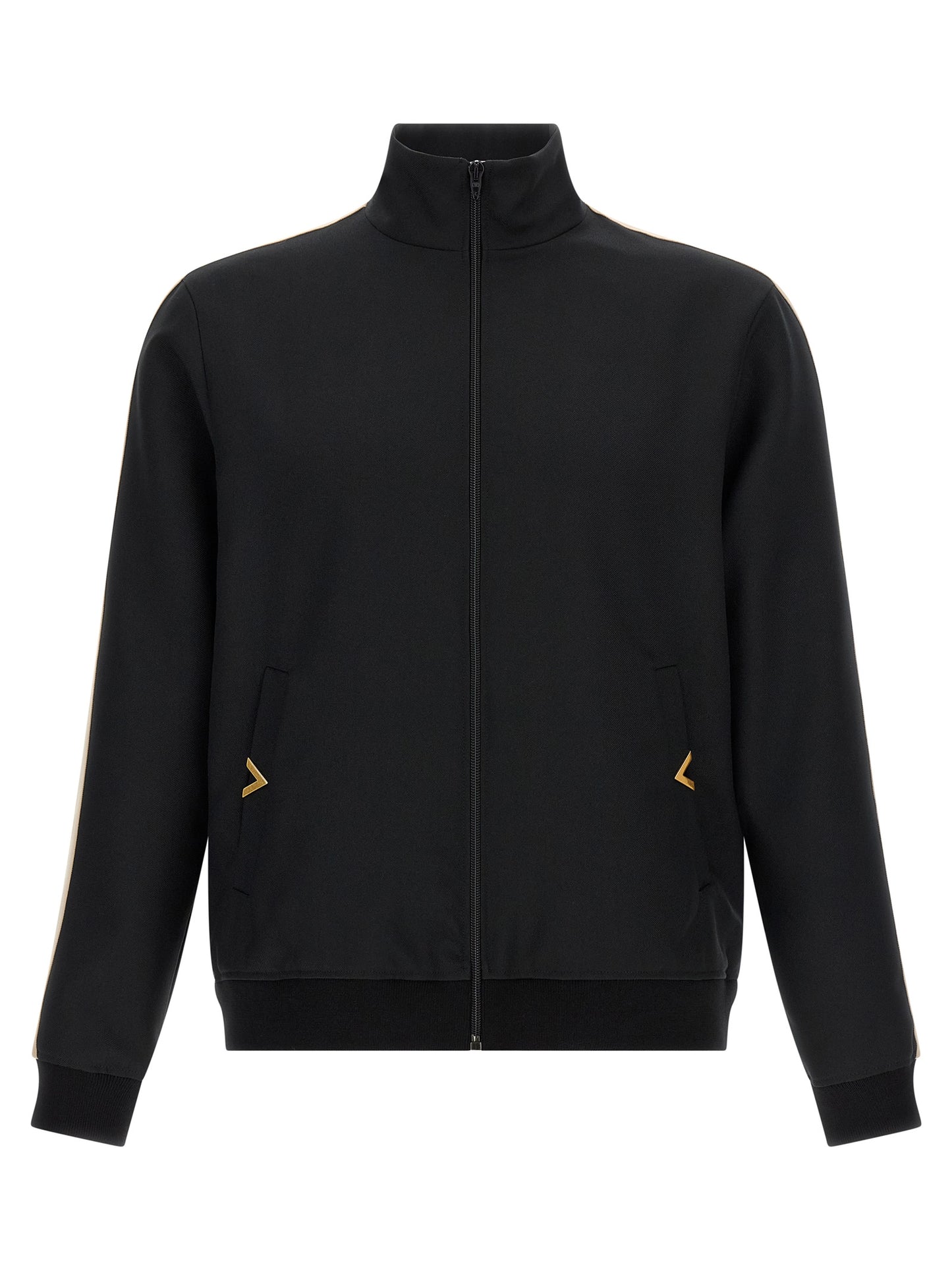 Sweat-shirt Valentino Garavani en polyester noir classique