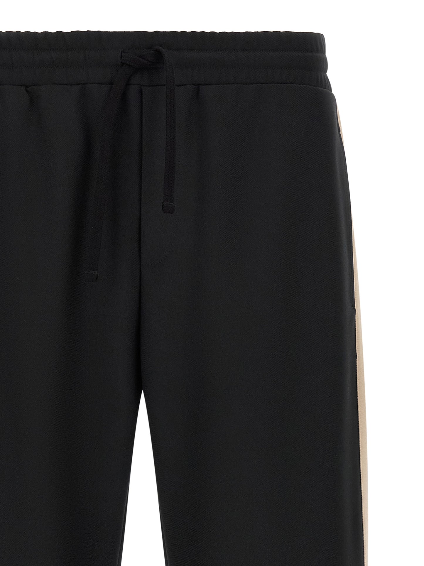 Pantalones deportivos Valentino Garavani negros de poliéster