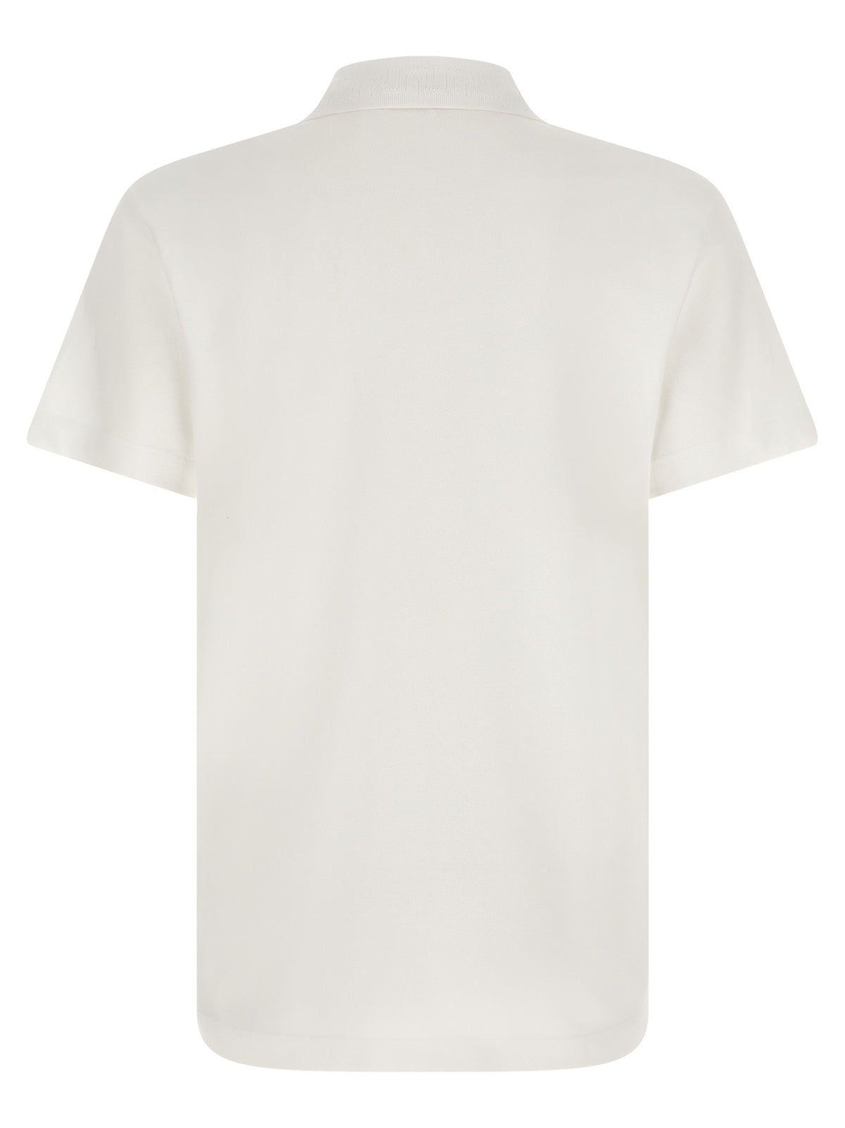 Versace Polo - Modèle En Coton Blanc Classique