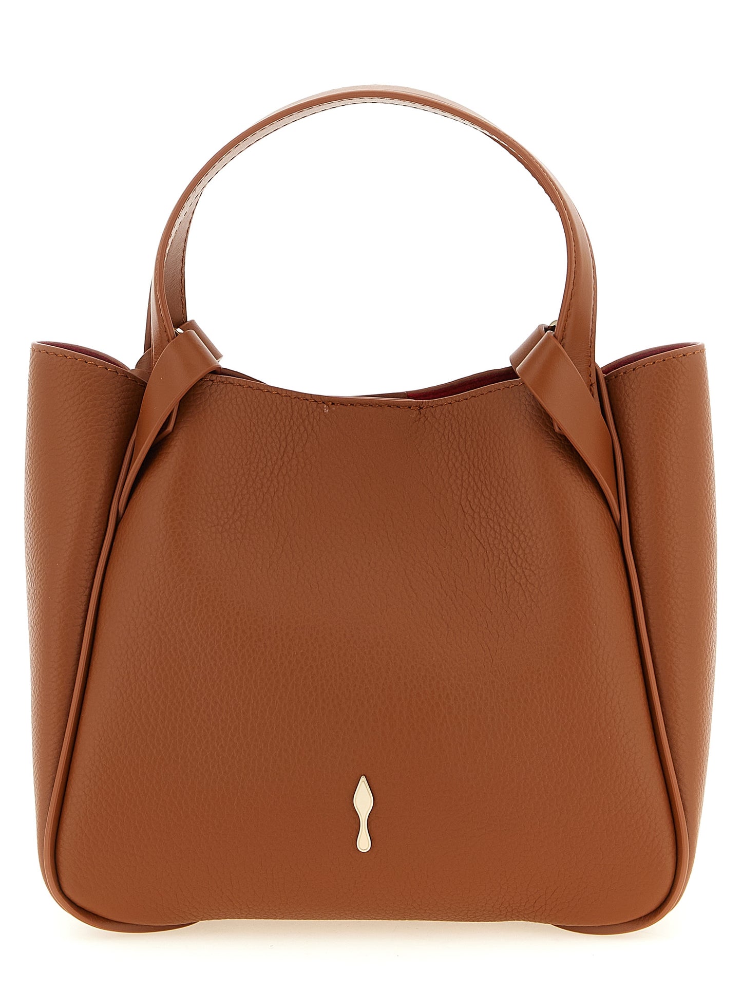 Bolso Tote Christian Louboutin de Piel de Becerro Marrón