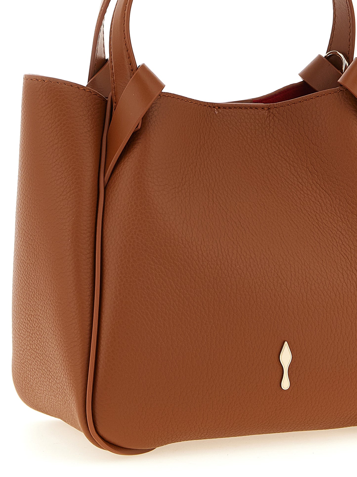 Bolso Tote Christian Louboutin de Piel de Becerro Marrón
