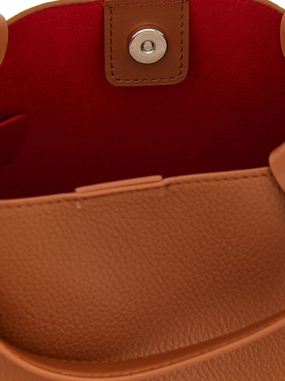 Bolso Tote Christian Louboutin de Piel de Becerro Marrón
