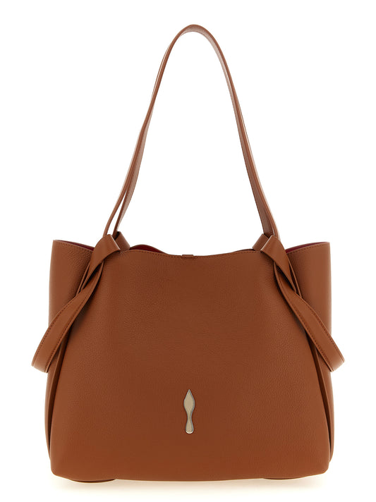 Bolso Tote Christian Louboutin de Piel de Becerro Marrón