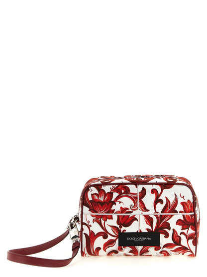 Bolso de mano Dolce & Gabbana de piel de becerro multicolor