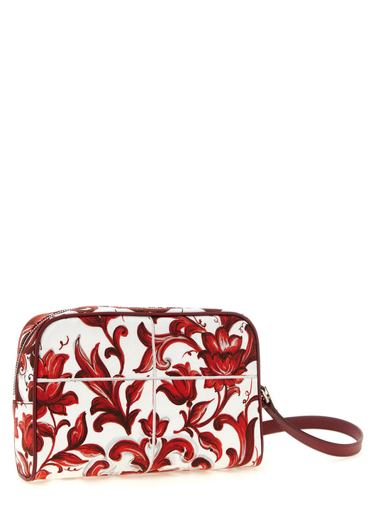 Bolso de mano Dolce & Gabbana de piel de becerro multicolor